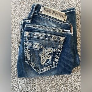 Size 25, Women Rock Revival Jeans